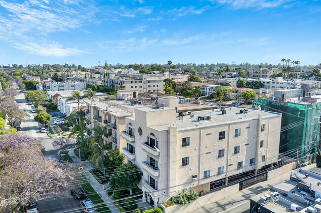 Aerial view - Rexford Apartments