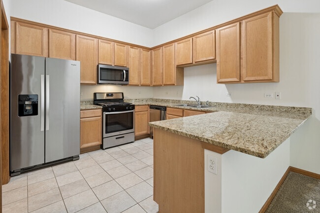 Ginkgo 2BR, 2BA - 1,100SF - Kitchen - The Village at Mill Creek