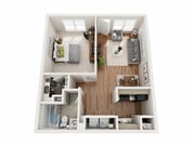 A1 - 1 Bedroom
