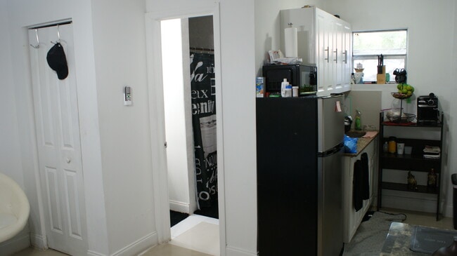 Clooset, bathroom & kitchen - 2240 NW 90th St Unit 1 Studio