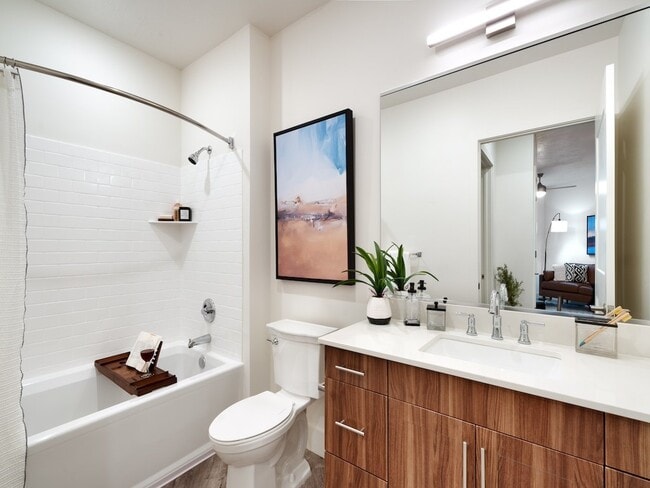 El baño del apartamento Stack