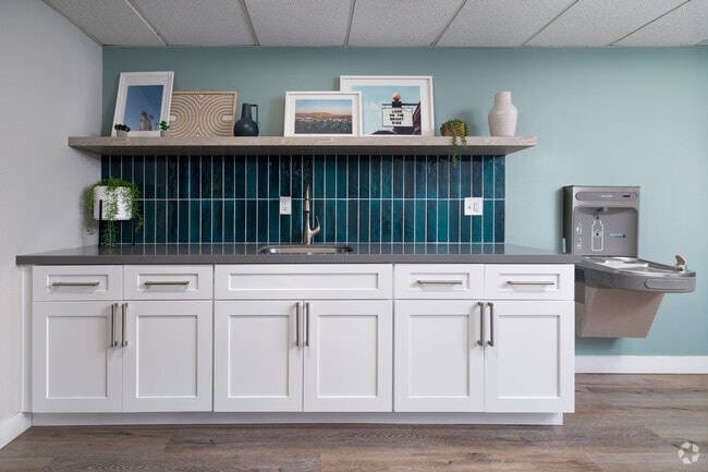 Kitchenette and Water Bottle Filling Station