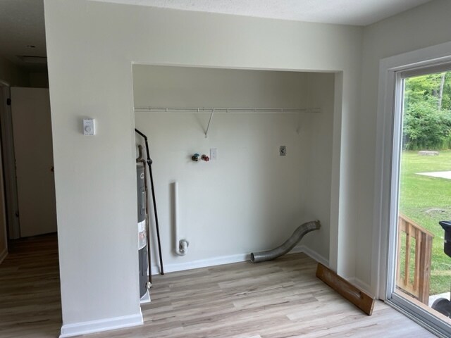 Washer/dryer hookup in kitchen - 7737 Ninevah Rd Unidad 7737