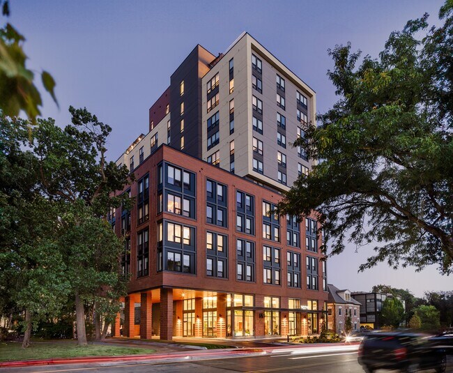 Exterior - Night View - VERVE Ann Arbor