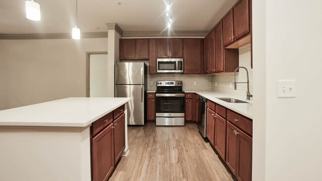 Kitchen with Stainless Steel Appliances