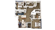 B3 floor plan Matheson Mill by Broadstone