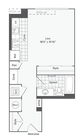 Studio - B Floorplan
