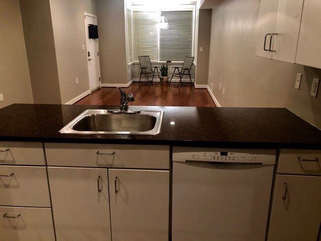 Open floor plan from kitchen - 1425 5th St NW Unit #1