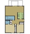 2BR/1.5BA