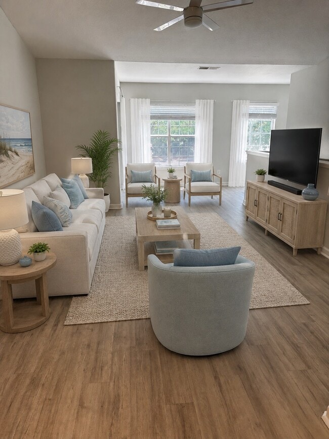 Living room - 897 Fording Island Rd Unit 2103