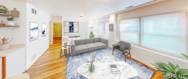 Living Room (Virtually Staged) - Safe Harbor Properties