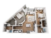 b3 floor plan The Grace at Tryon