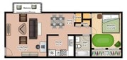 1BR/1BA