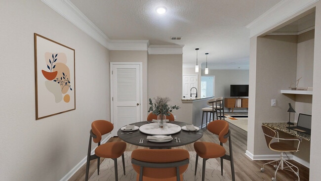 Comedor recientemente renovado - Waterstone at Brier Creek Apartments