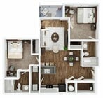 2 Bedroom | 2 Bathroom
