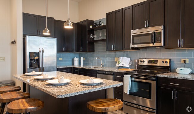 Hawthorn - 725SF - Kitchen - The Langston