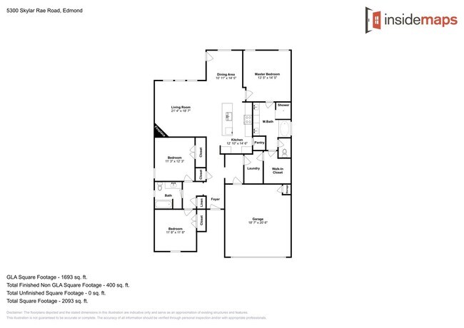 Photo - Very nice 3 Bedroom, 2 Bathroom 2 Car garage with Storm Shelter in East Edmond