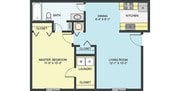 1BR/1BA