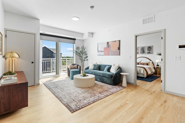Model Unit Living - Rye Apartments
