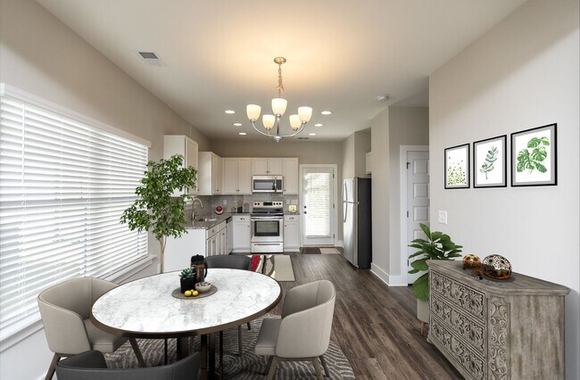 Photo - One level home with GARAGE and FENCED BACKYARD!