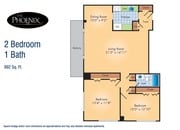 2BR/1BA