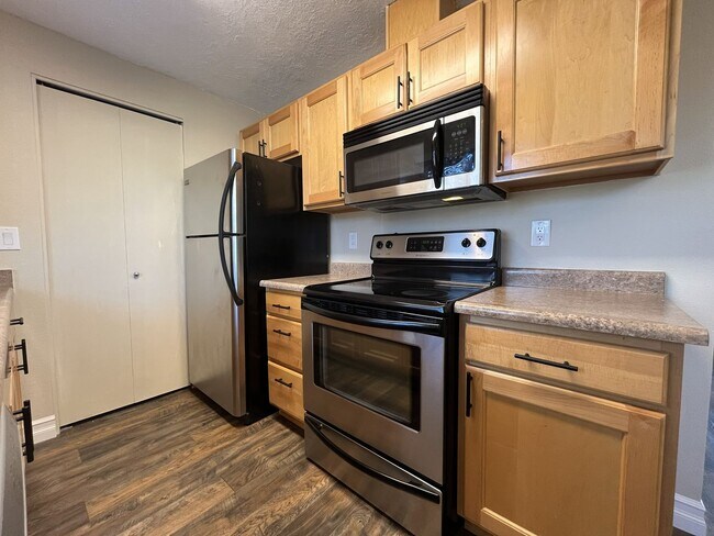 Photo - Spacious Second-Floor One Bedroom with Balcony, Stainless Steel Kitchen & Exterior Storage