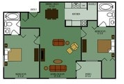 2BR/2BA