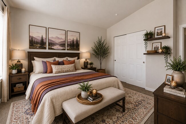 Virtual Staging - Bitterroot Lodge