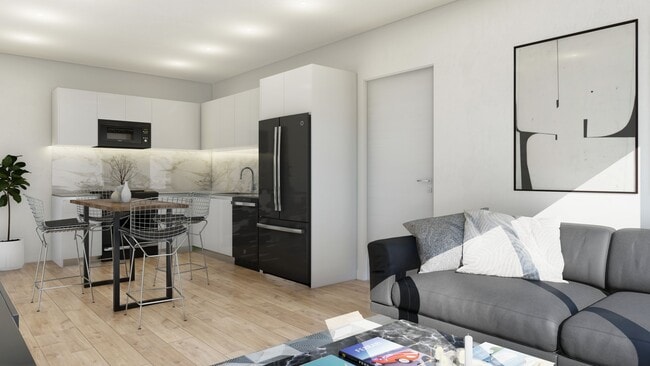 2BR, 2BA - 972SF