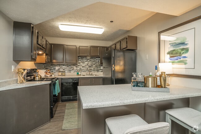 2BR, 2.5BA - 1,050SF - Kitchen