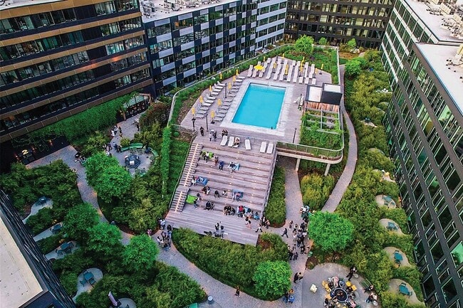 Resort Style Heated Swimming Pool with Sundeck - The Point Stamford
