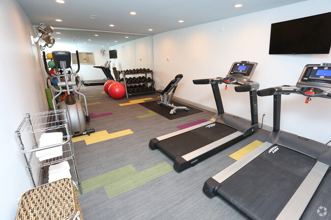 Fitness Center - The Studios at Patchen - FREE Utilities