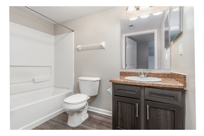 1BR, 1BA - 800SF - Bathroom