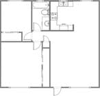 2BD1BA Floorplan