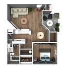 Explore this inviting floor plan with a seamless blend of indoor and outdoor space.