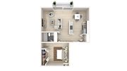 1 Bedroom X 1 Bathroom