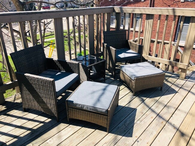 Patio Furniture For Use Of Tenant - 640 S Main St Unit 3