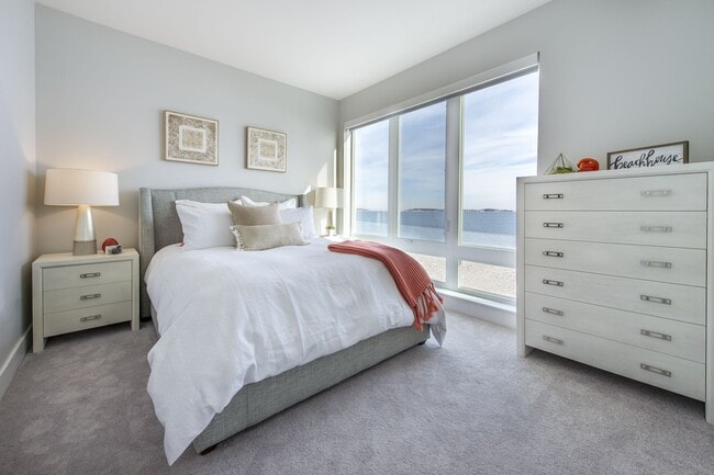 Bedroom with Ocean View - Beach House Apartments