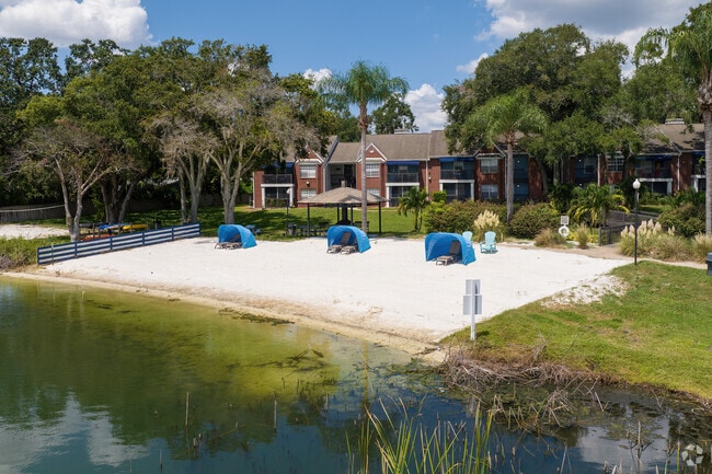 Private Sand Beach - Enclave at Lake Underhill Apartments