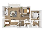 2 Bedroom | 1 Bath | 1146 SF | Renovated