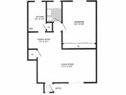 1BR/1BA - Private Entry