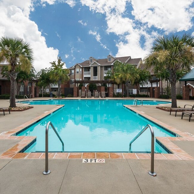 Resort-style Pool with Sundeck - Woodcreek Farms Apartments