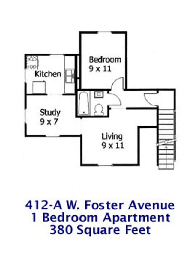 Photo - 412 W Foster Ave Unidad 412A-FA