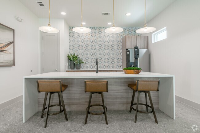 Clubhouse Kitchen - Sage at Celina Residences
