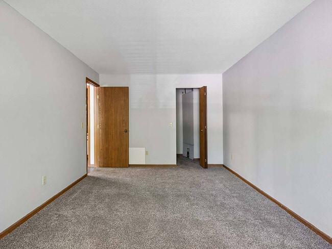 Cozy Bedroom with Carpeting