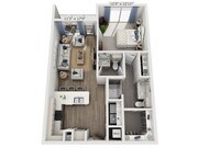 Floor plans are artist’s rendering. All dimensions are approximate. Actual product and specifications may vary in dimension or detail. Not all features are available in every apartment. Prices and availability are subject to change.