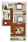 2BR/1BA