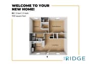 2 bedroom 1.5 bath Apartment