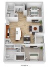 2 Bedroom | 2 Bath | 1119 SF