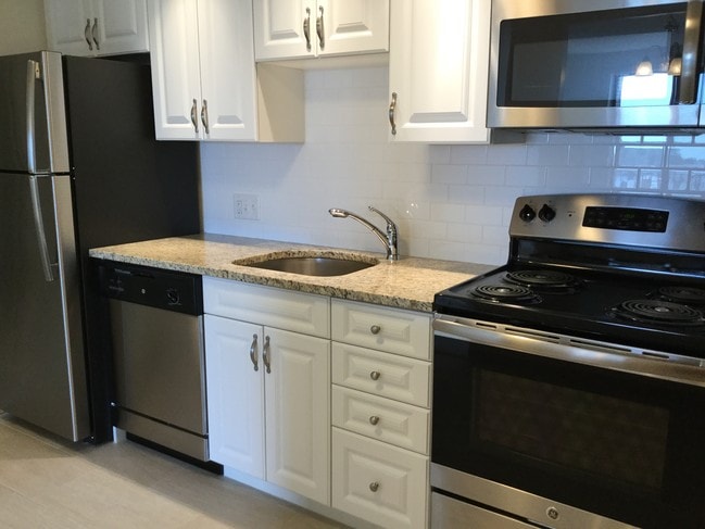 Brown Granite - Ocean Point Apartments